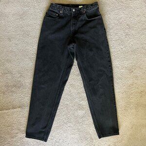 Levi's Jeans 560, Black, Men's 33 x 34, Loose Fit, Tapered Leg, Relaxed